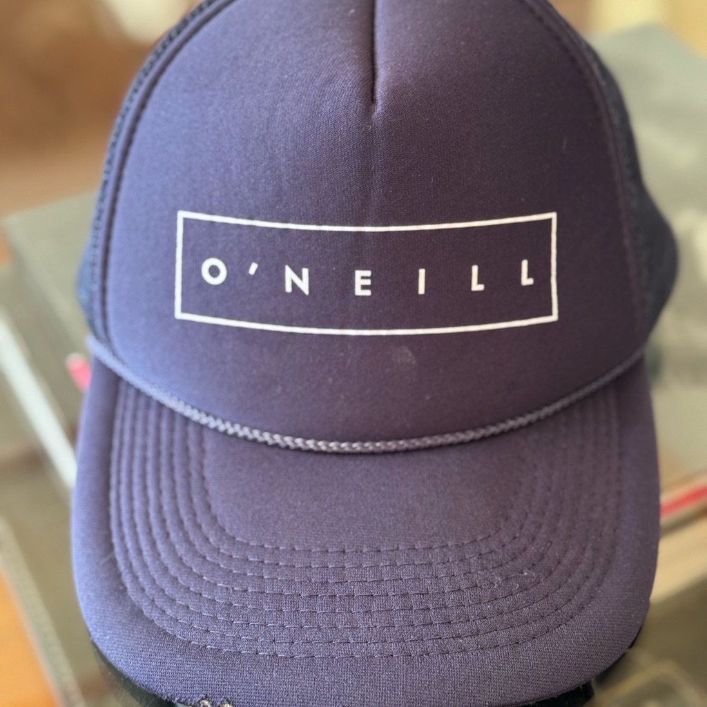 Oneill Navy Blue Mesh Trucker Cap Hat